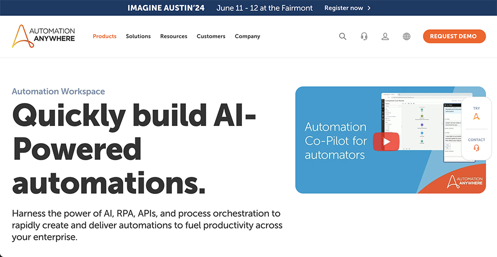 rpa tool Autoamtion Anywhere