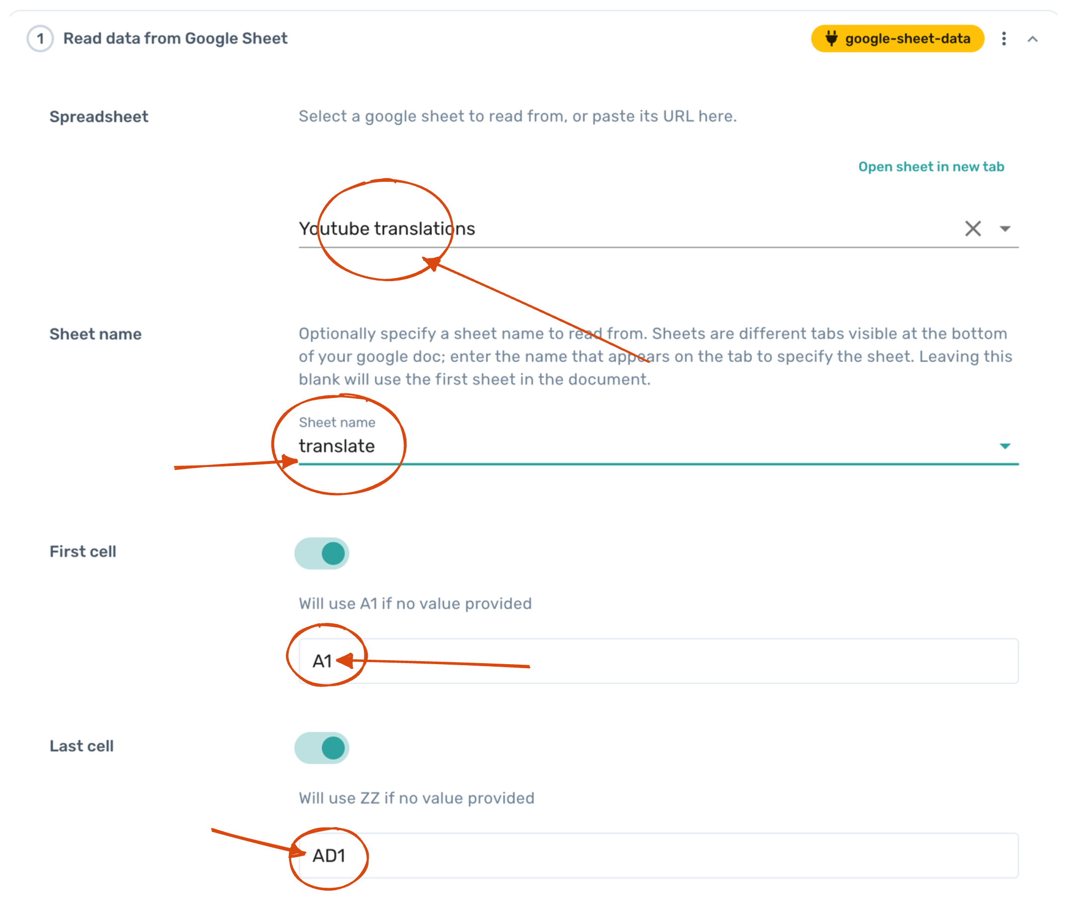 set up your google sheet to automate youtube studio translations for titles and descriptions